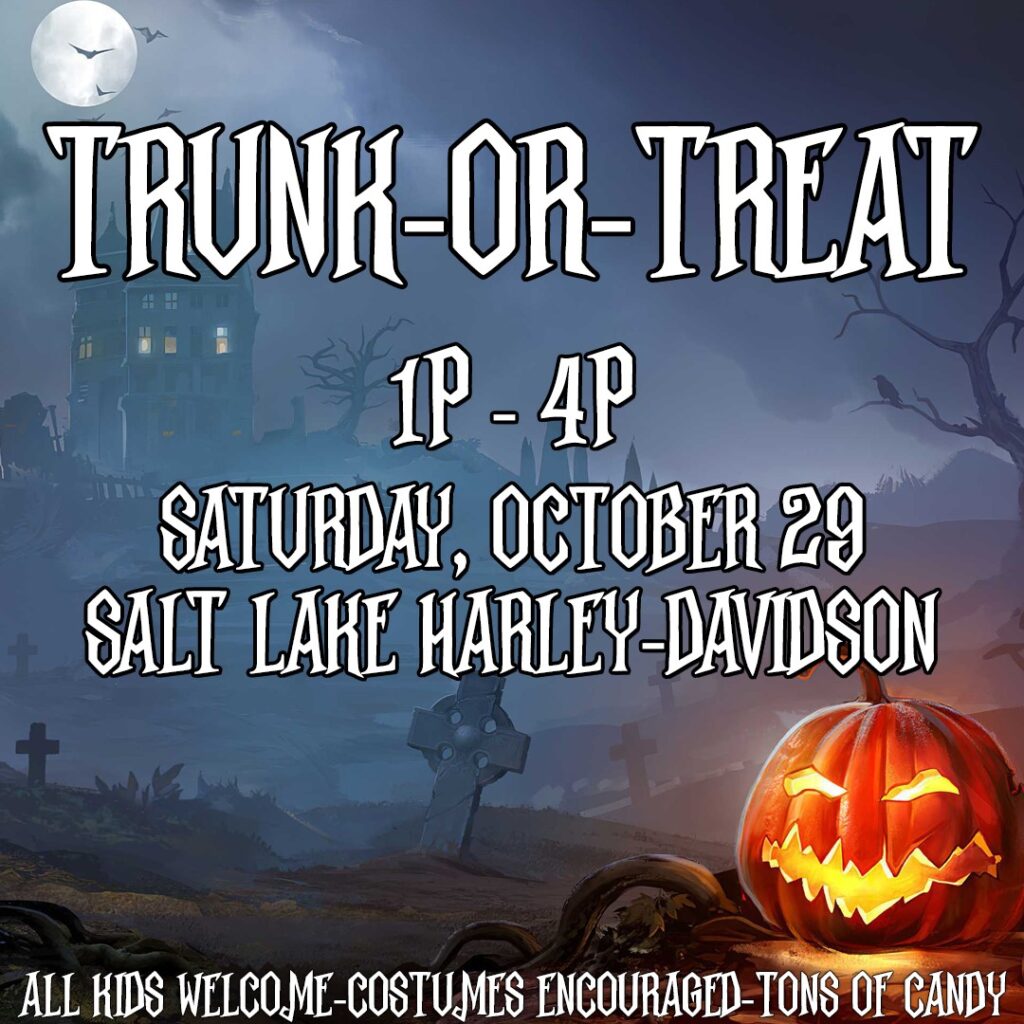 Salt Lake Harley Kids TrunkorTreat Costume Event Utah American