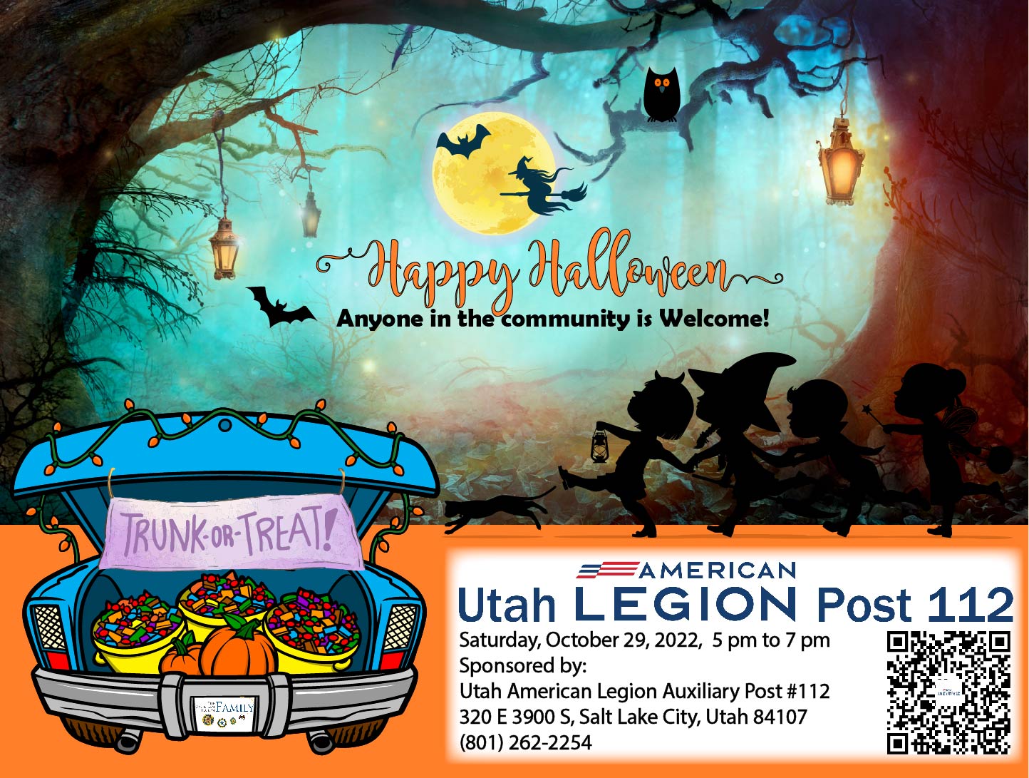 TrunkorTreat Utah American Legion Post 112